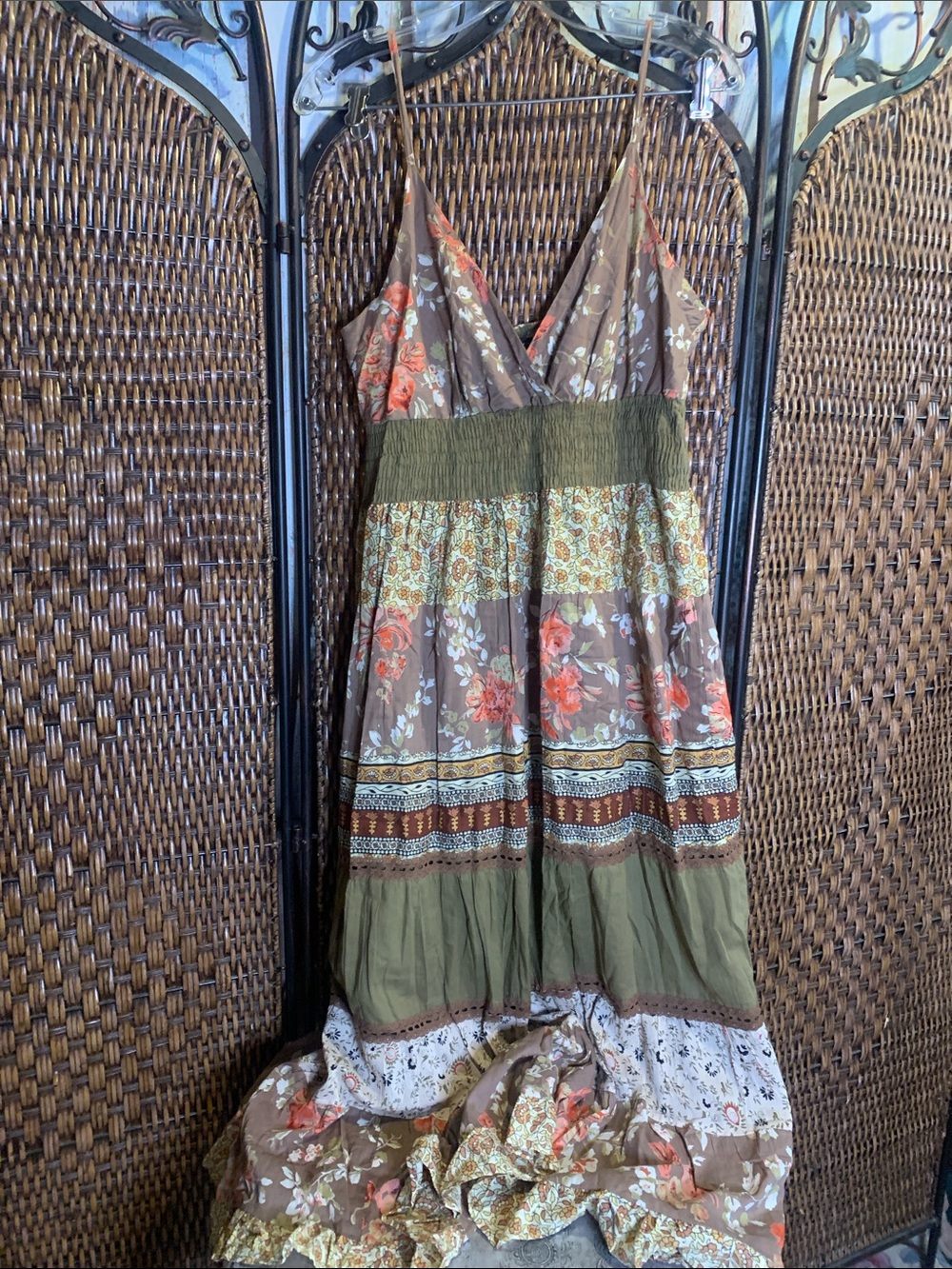 Vintage 100% Cotton Magic Dress Size L